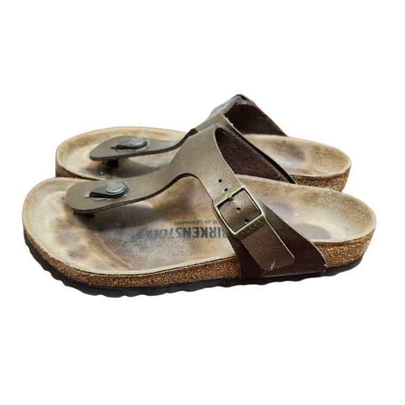 Birkenstock Gizeh sandal Women's in graceful toffee Size EU 36/US 5.5 - Picture 5 of 11